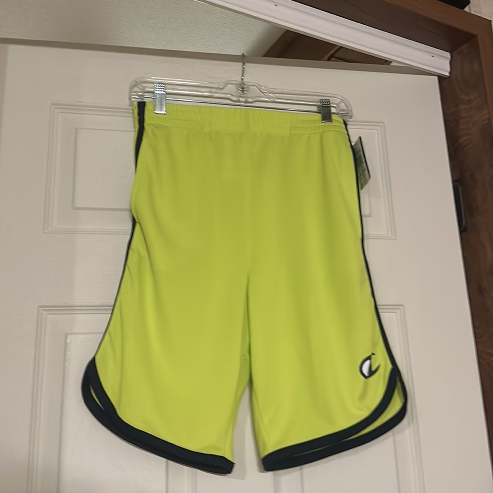 Champion Boys’ The Inbound Shorts: GREEN/BLUE: NWT: SZ XL